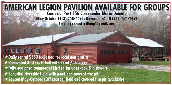 advertising for the american legion.