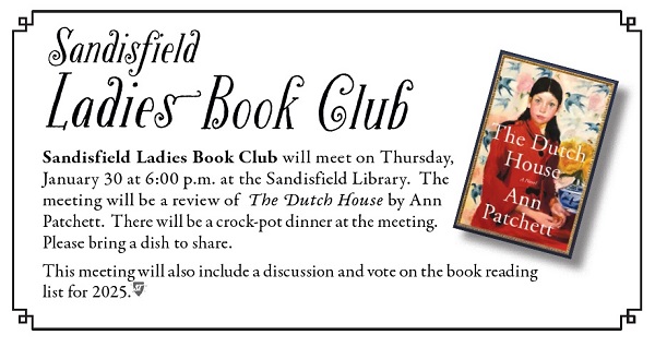 image of the ladies book club meeting.