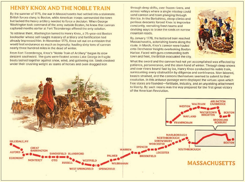 image of the Knox Trail brochure.