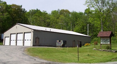 image of the sandisfield number two fire house.
