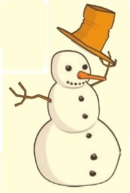 image of a snowman.