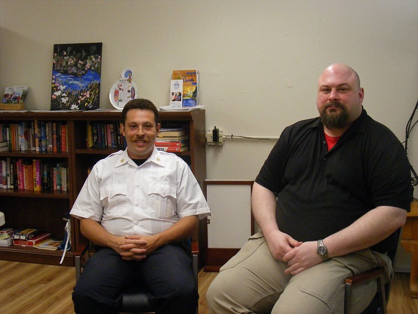 image of Mike Grillo and Chris Coloair.
