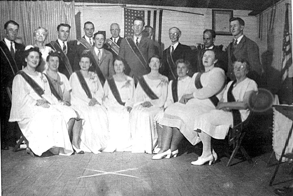 image of the Sandisfield grange 1948