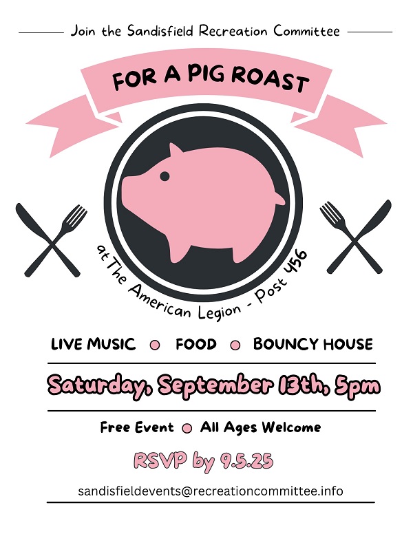 image of the Sandisfield Pig Roast Poster.