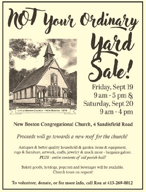 image of the yard sale.