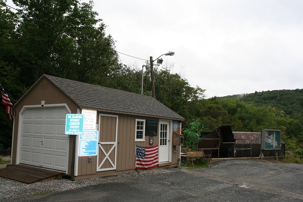 image of the Sandisfield transfer station.