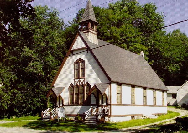 image of the New Boston Congregational Church.