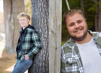 image of Logan Pease and Kyle Sermini.