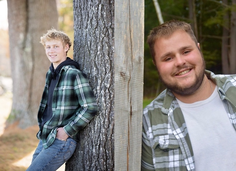 image of Logan Pease and Kyle Sermini.