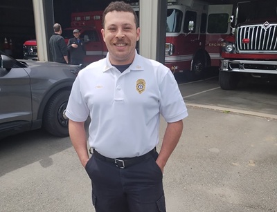 image of sandisfield fire chief Michael Grillo.