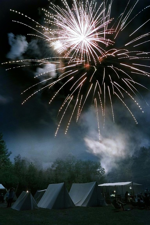 image of the fireworks.
