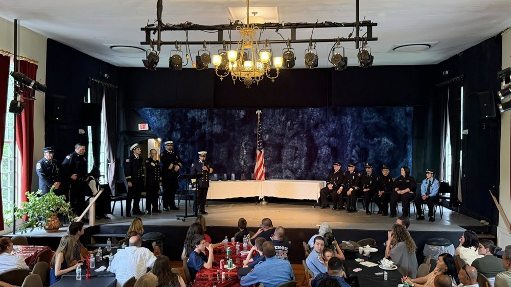 image of the Sandisfield fire academy  graduates.