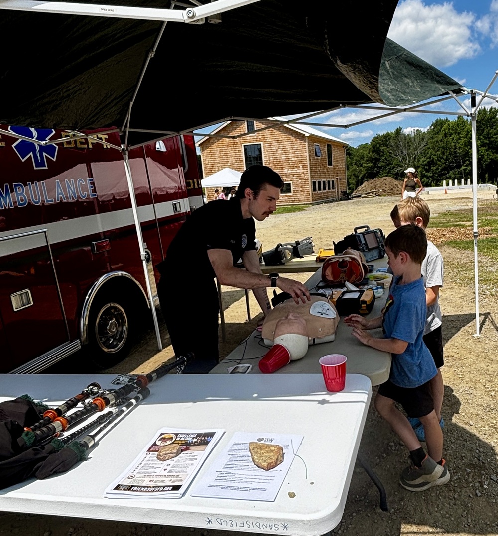 image of the Friends of Sandisfield fire department BBQ.