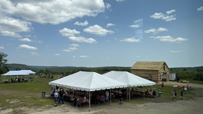 image of the Friends of Sandisfield fire department BBQ.