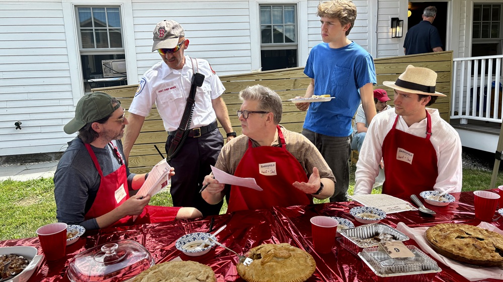 image of the Friends of Sandisfield fire department BBQ.