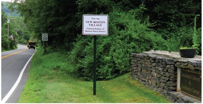 image of the new boston historic distric.