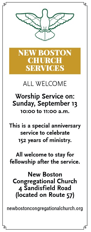 image of the new boston church hours.