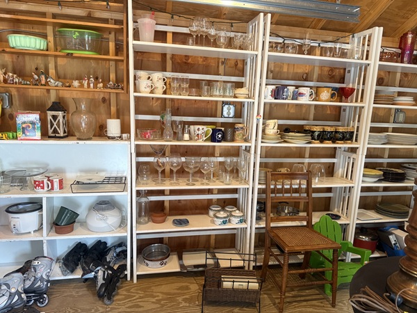image of the swap shop interior.