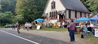 image of the church yard sale.